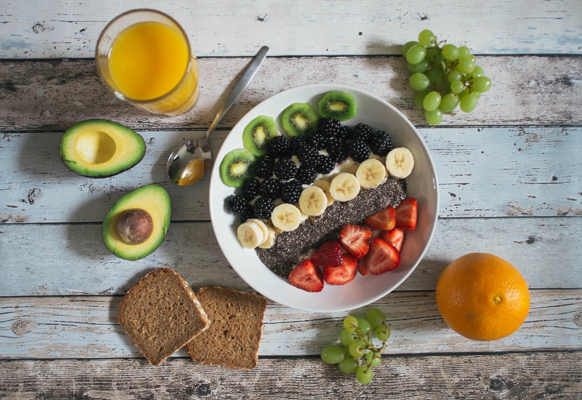 Nutritious meal representing balanced eating